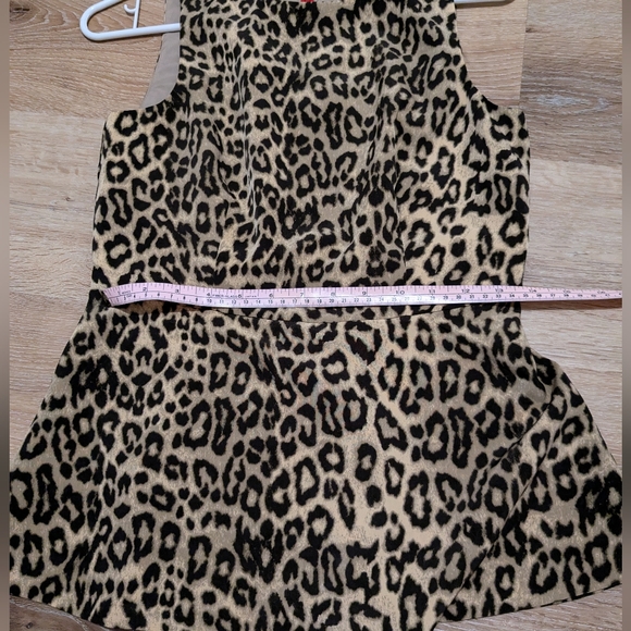 Banana Republic animal print peplum top - Picture 2 of 4